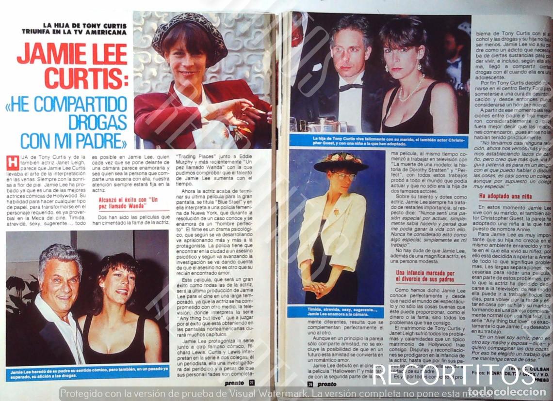 M&uacute;sica de colecci&oacute;n: JAMIE LEE CURTIS TONI TONY - Foto 1