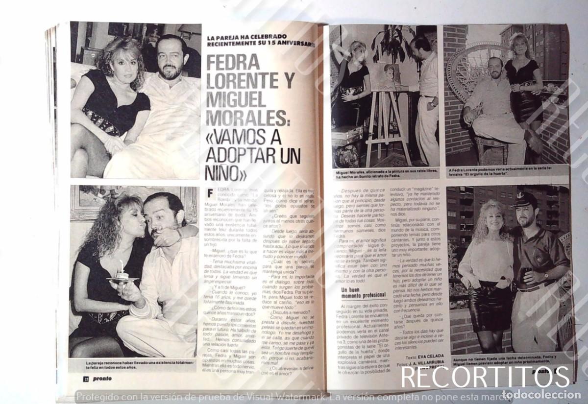 M&uacute;sica de colecci&oacute;n: FEDRA LORENTE LA BOMBI MIGUEL MORALES - Foto 1