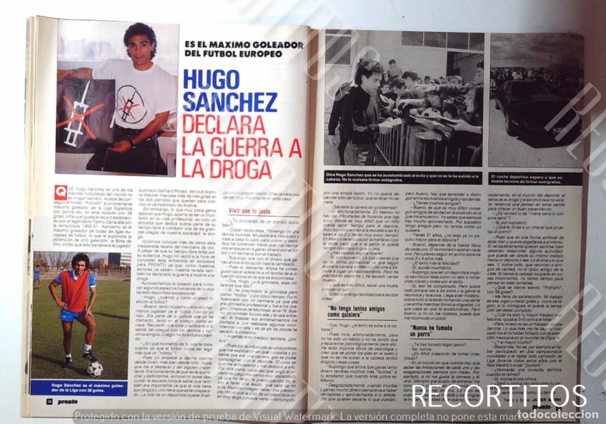 M&uacute;sica de colecci&oacute;n: HUGO SANCHEZ REAL MADRID - Foto 1
