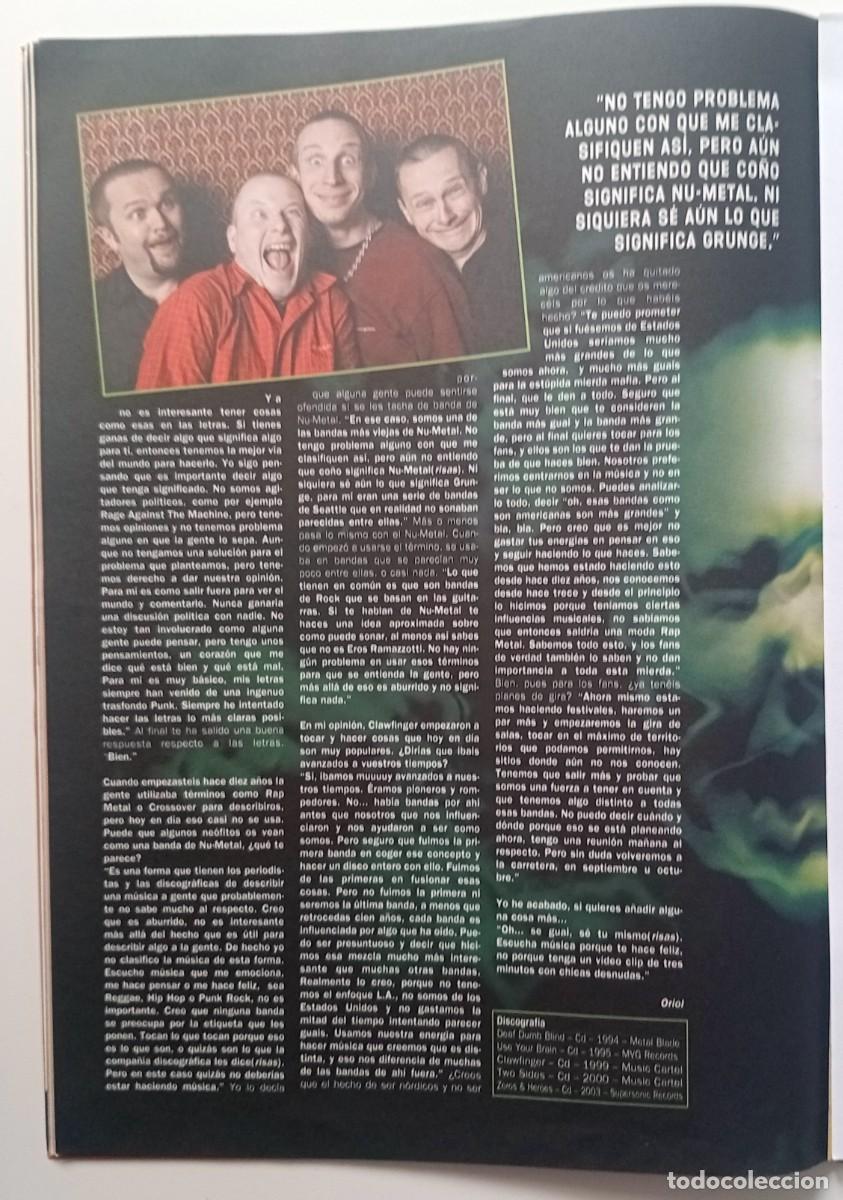 M&uacute;sica de colecci&oacute;n: MAGAZINE CLIPPINGS CLAWFINGER - Foto 2