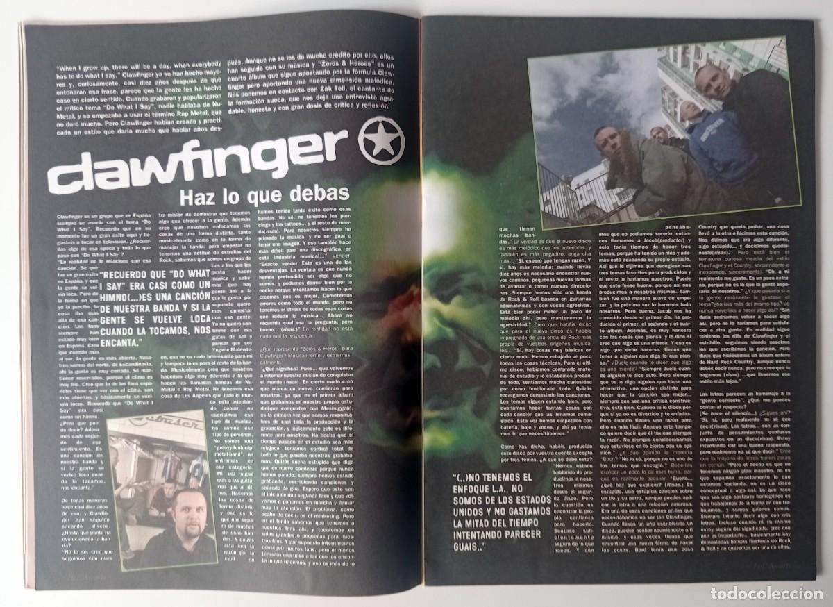 Musiksammlung: MAGAZINE CLIPPINGS CLAWFINGER