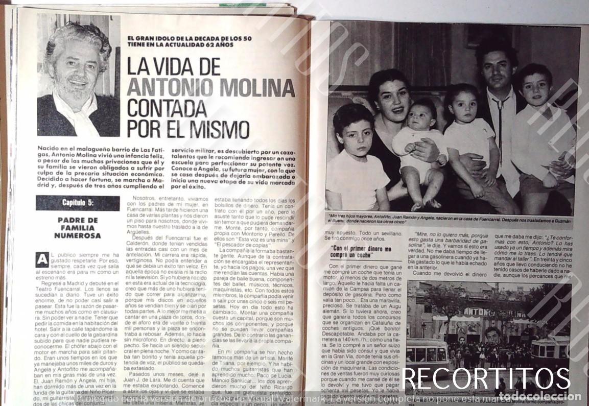 M&uacute;sica de colecci&oacute;n: LA VIDA DE ANTONIO MOLINA EN PRONTO CAPITULO 5 - Foto 1