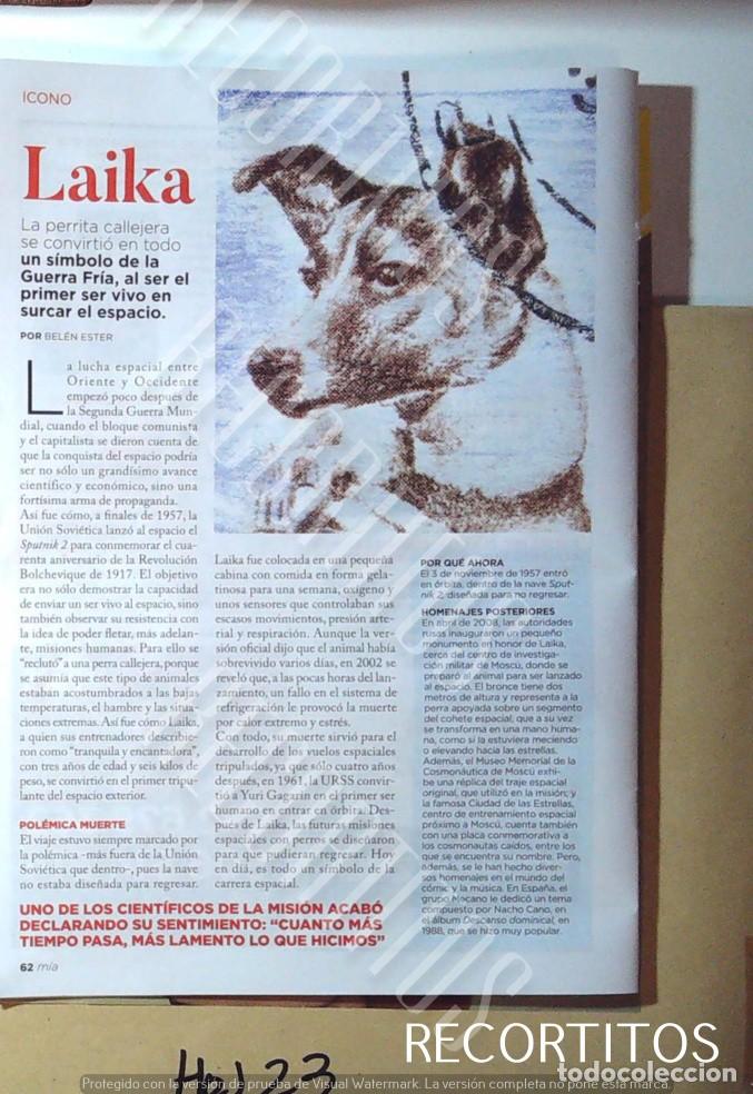 M&uacute;sica de colecci&oacute;n: LAIKA LA PERRA COSMONAUTA ASTRONAUTA - Foto 1