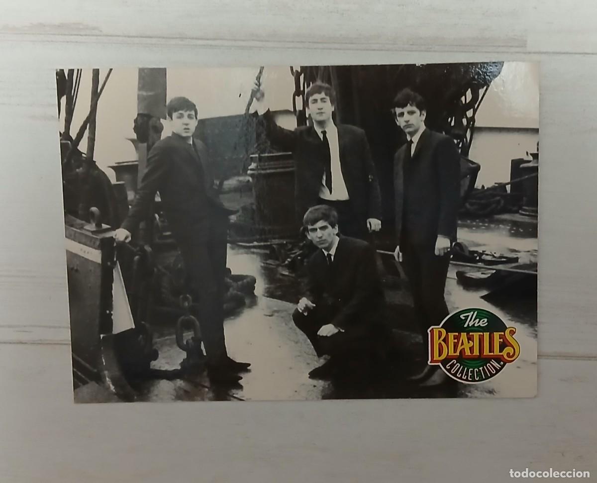 M&uacute;sica de colecci&oacute;n: Lote de 4 cromos sobre los Beatles - Foto 3