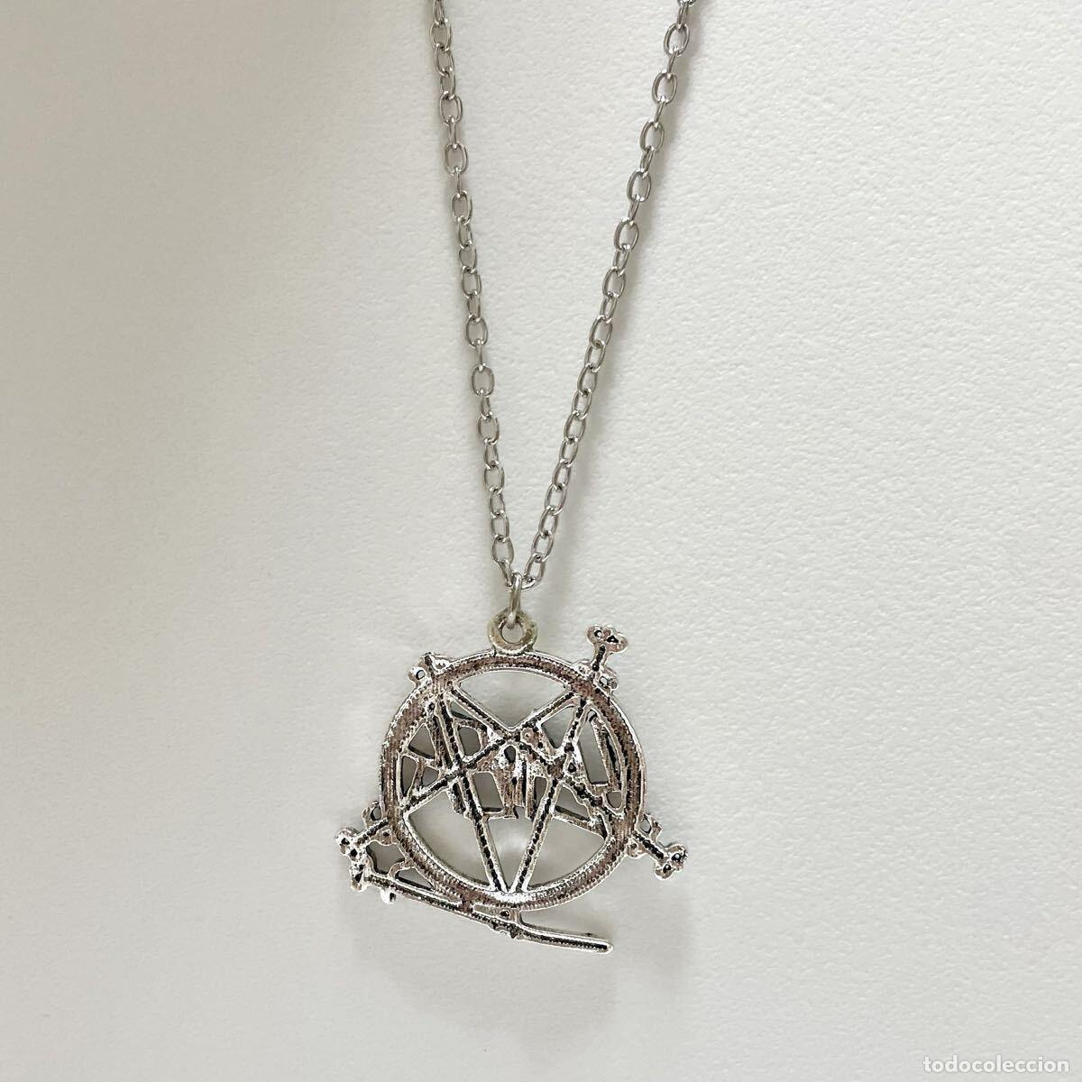 M&uacute;sica de colecci&oacute;n: Slayer : Necklace / Pendentif Logo - Foto 2
