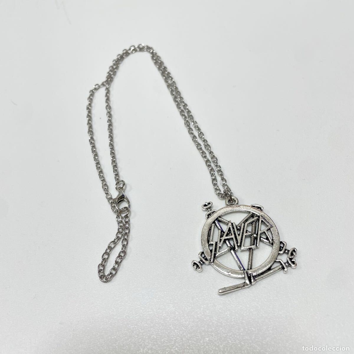M&uacute;sica de colecci&oacute;n: Slayer : Necklace / Pendentif Logo - Foto 3
