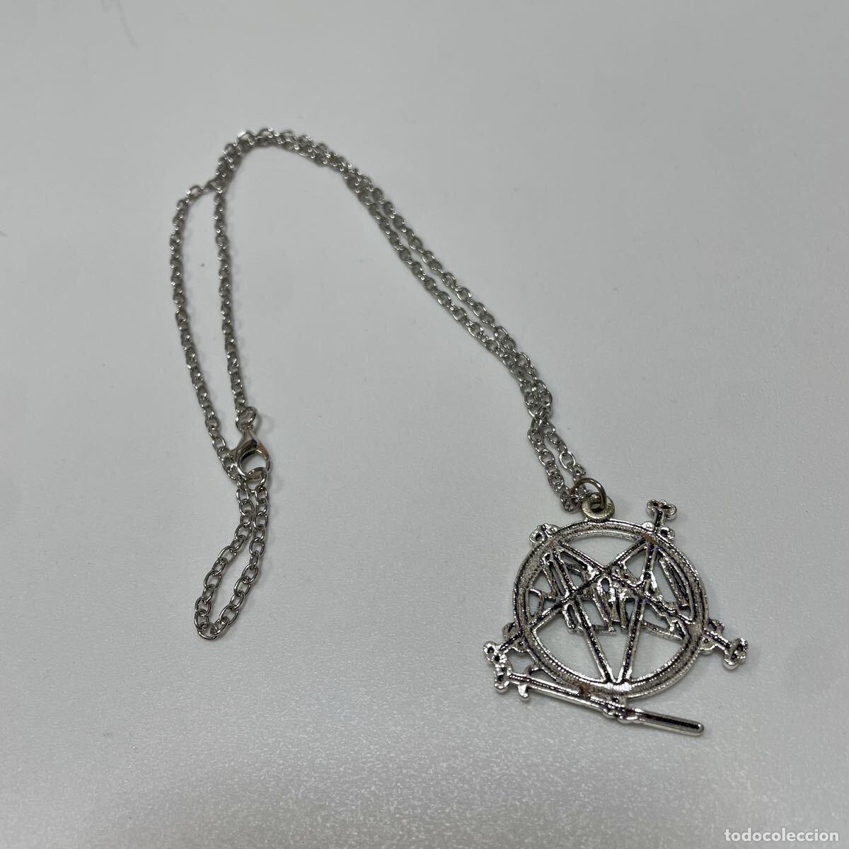 M&uacute;sica de colecci&oacute;n: Slayer : Necklace / Pendentif Logo - Foto 4