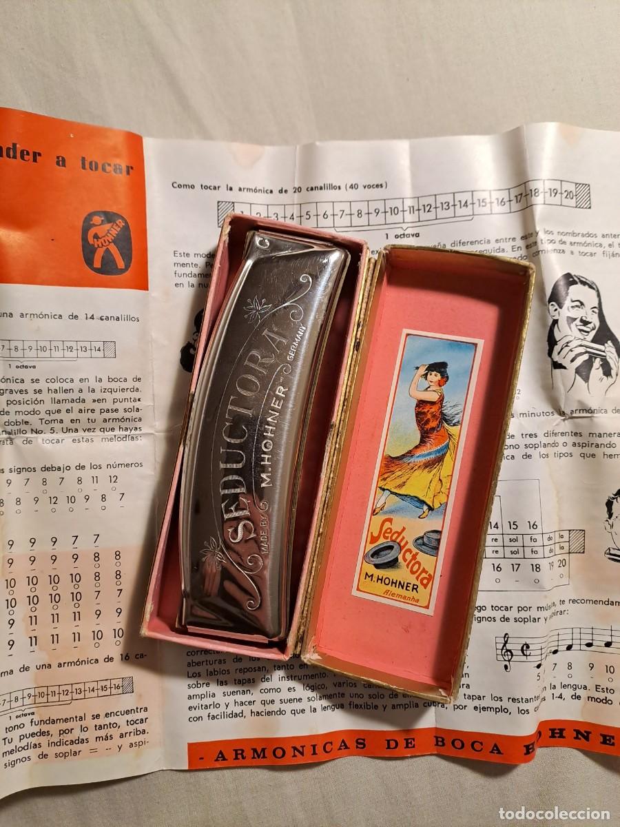 M&uacute;sica de colecci&oacute;n: Harm&ograve;nica &rdquo;seductora&rdquo; Hohner, made in Germany - Foto 1