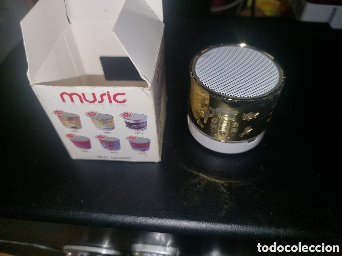 M&uacute;sica de colecci&oacute;n: altavoz Bluetooth port&aacute;til&nbsp;con luces LED - Foto 2