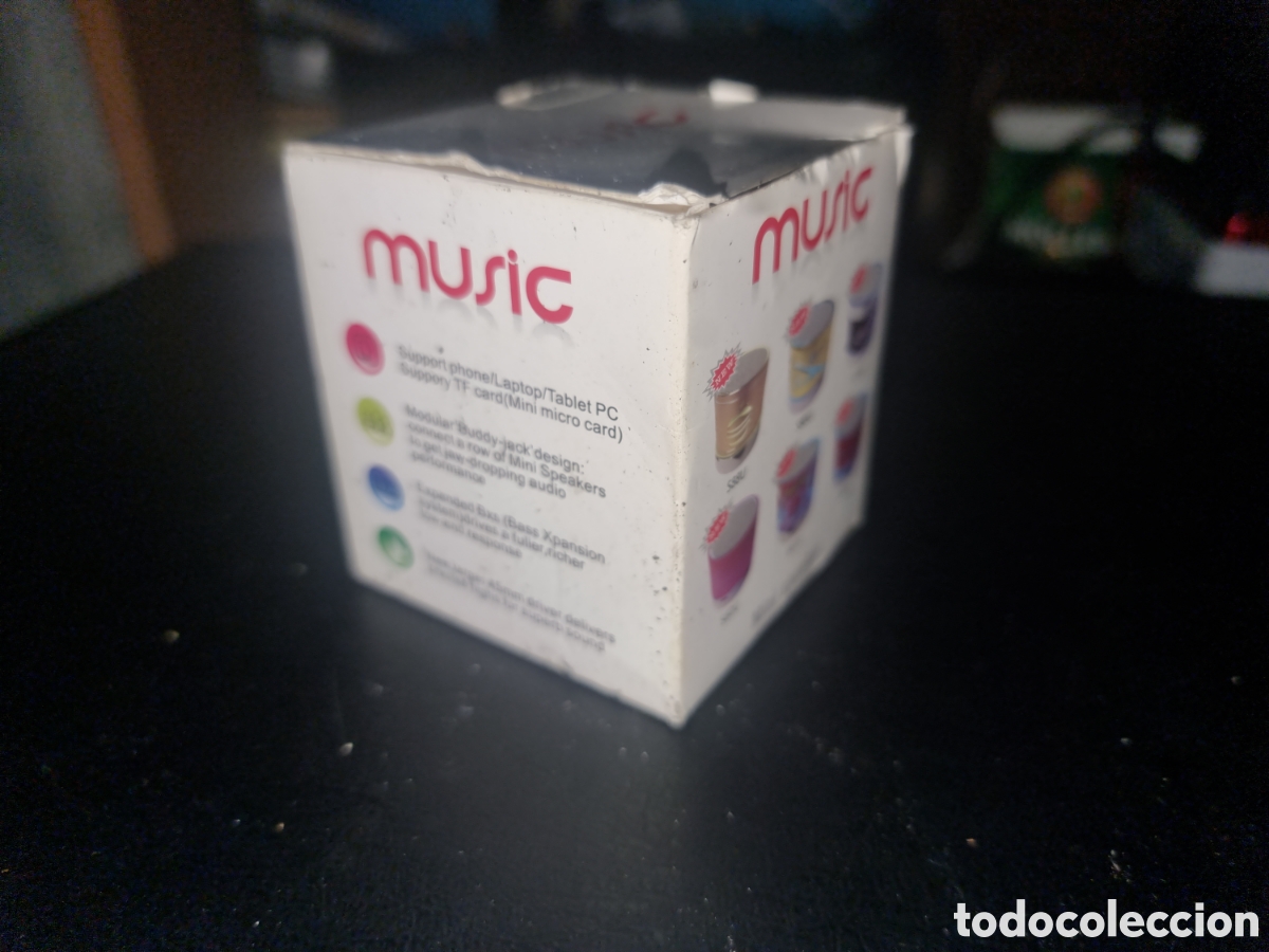 M&uacute;sica de colecci&oacute;n: altavoz Bluetooth port&aacute;til&nbsp;con luces LED - Foto 4