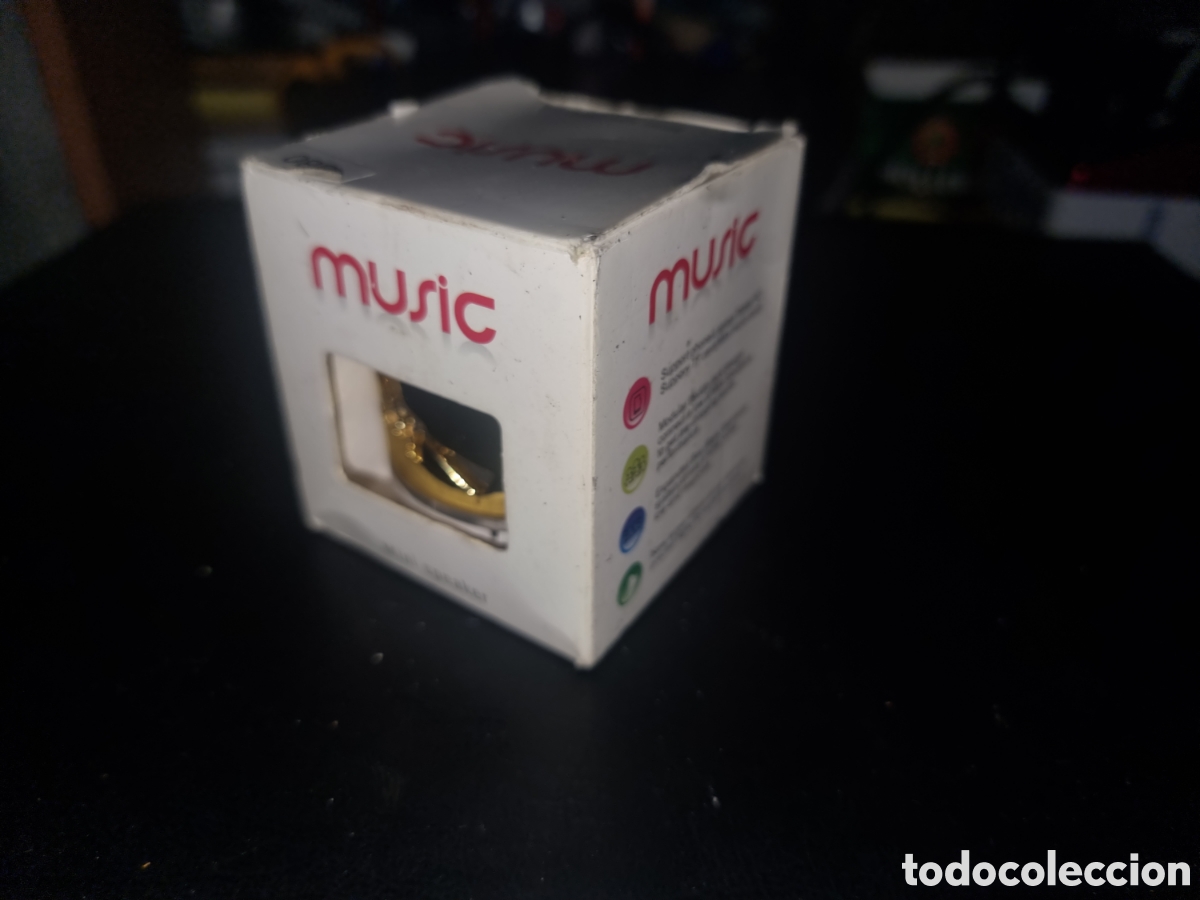 M&uacute;sica de colecci&oacute;n: altavoz Bluetooth port&aacute;til&nbsp;con luces LED - Foto 6