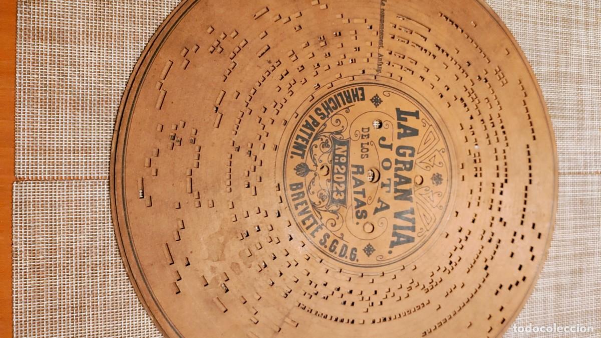 M&uacute;sica de colecci&oacute;n: Discos ARISTON de cart&oacute;n perforado - Foto 8