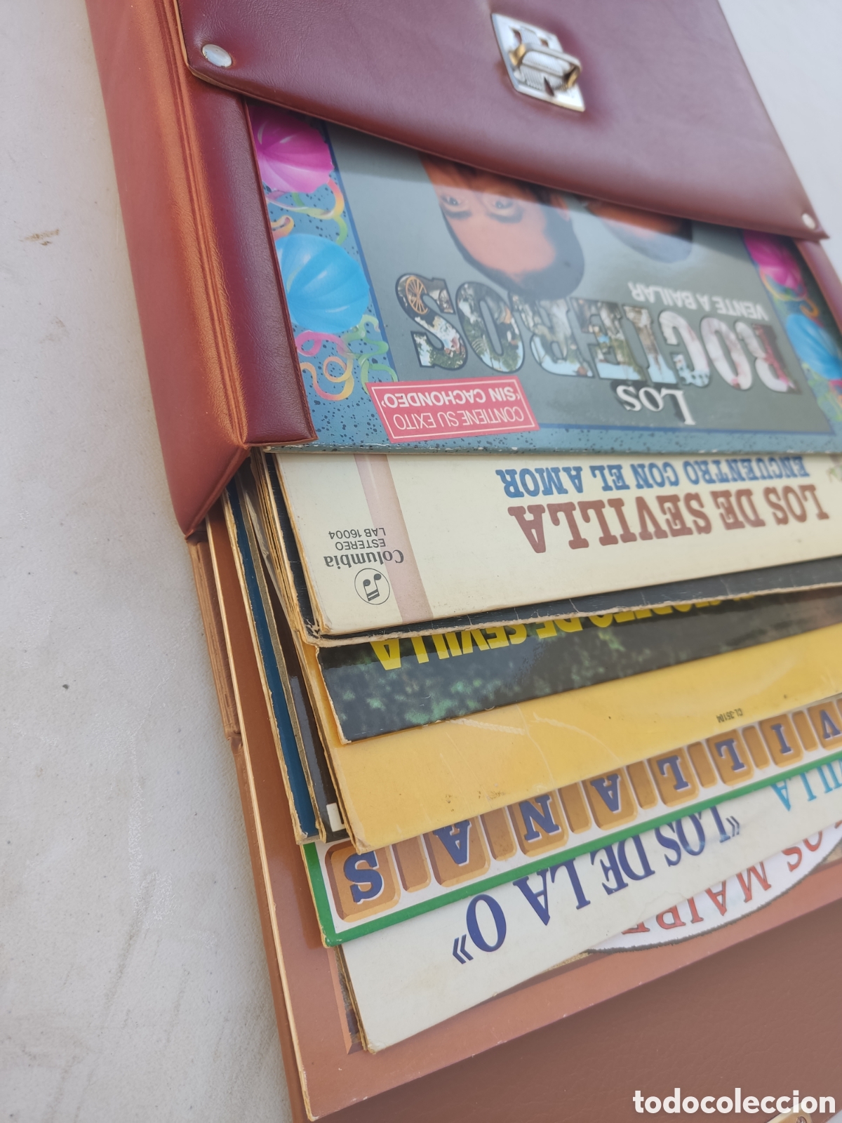 M&uacute;sica de colecci&oacute;n: Malet&iacute;n para discos con asa - Foto 7