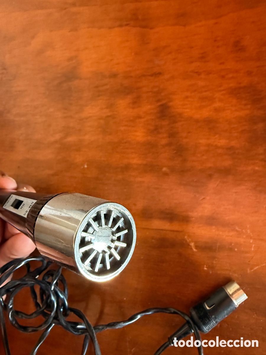 M&uacute;sica de colecci&oacute;n: Micr&oacute;fono Aiwa DM-85 - Foto 3