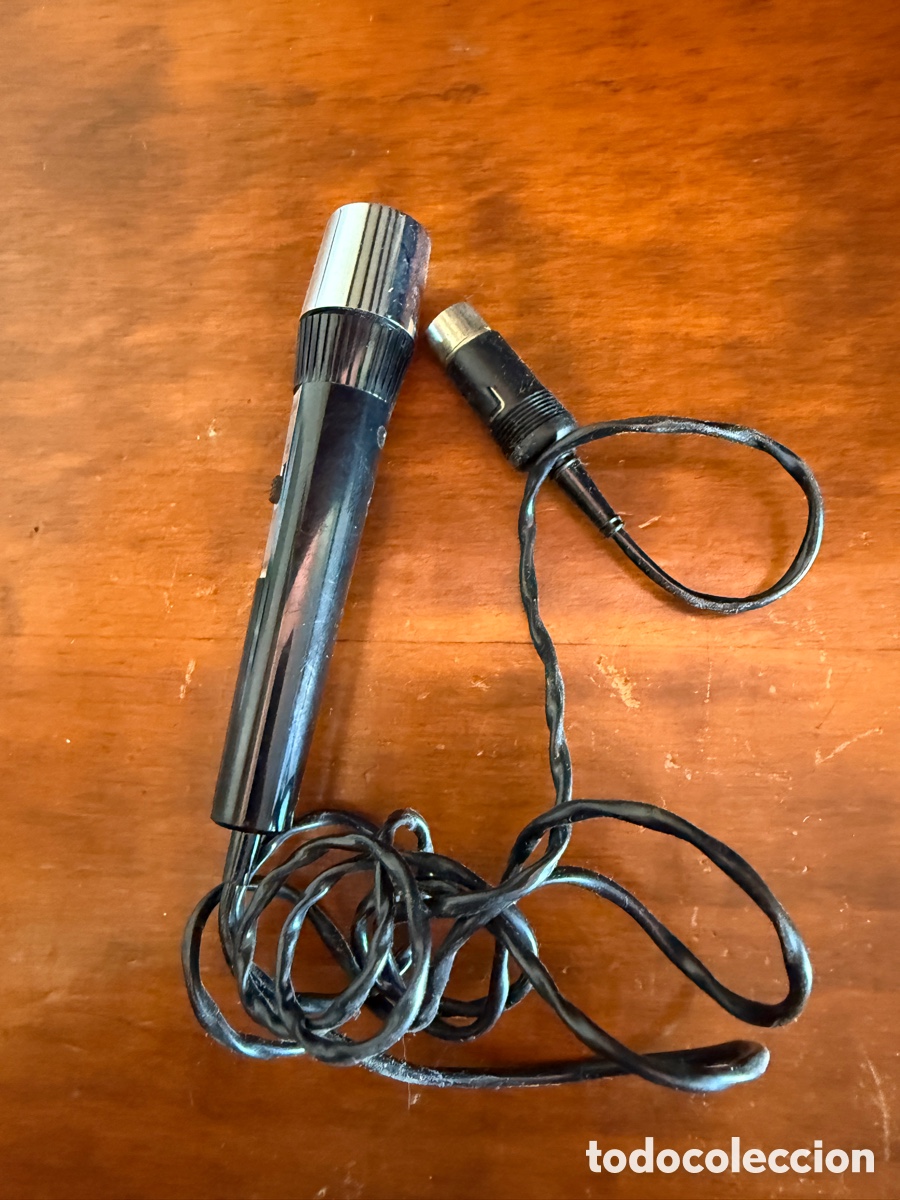 M&uacute;sica de colecci&oacute;n: Micr&oacute;fono Aiwa DM-85 - Foto 1