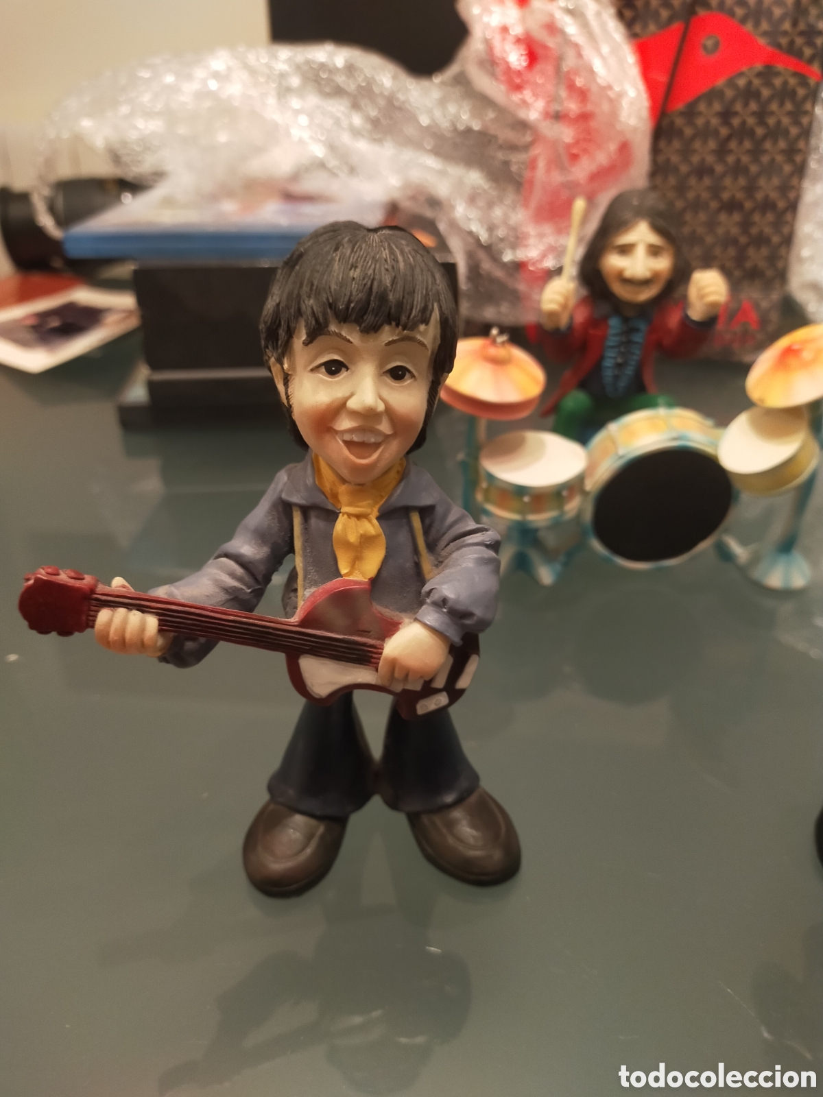 M&uacute;sica de colecci&oacute;n: Beatles figuras de resina - Foto 2