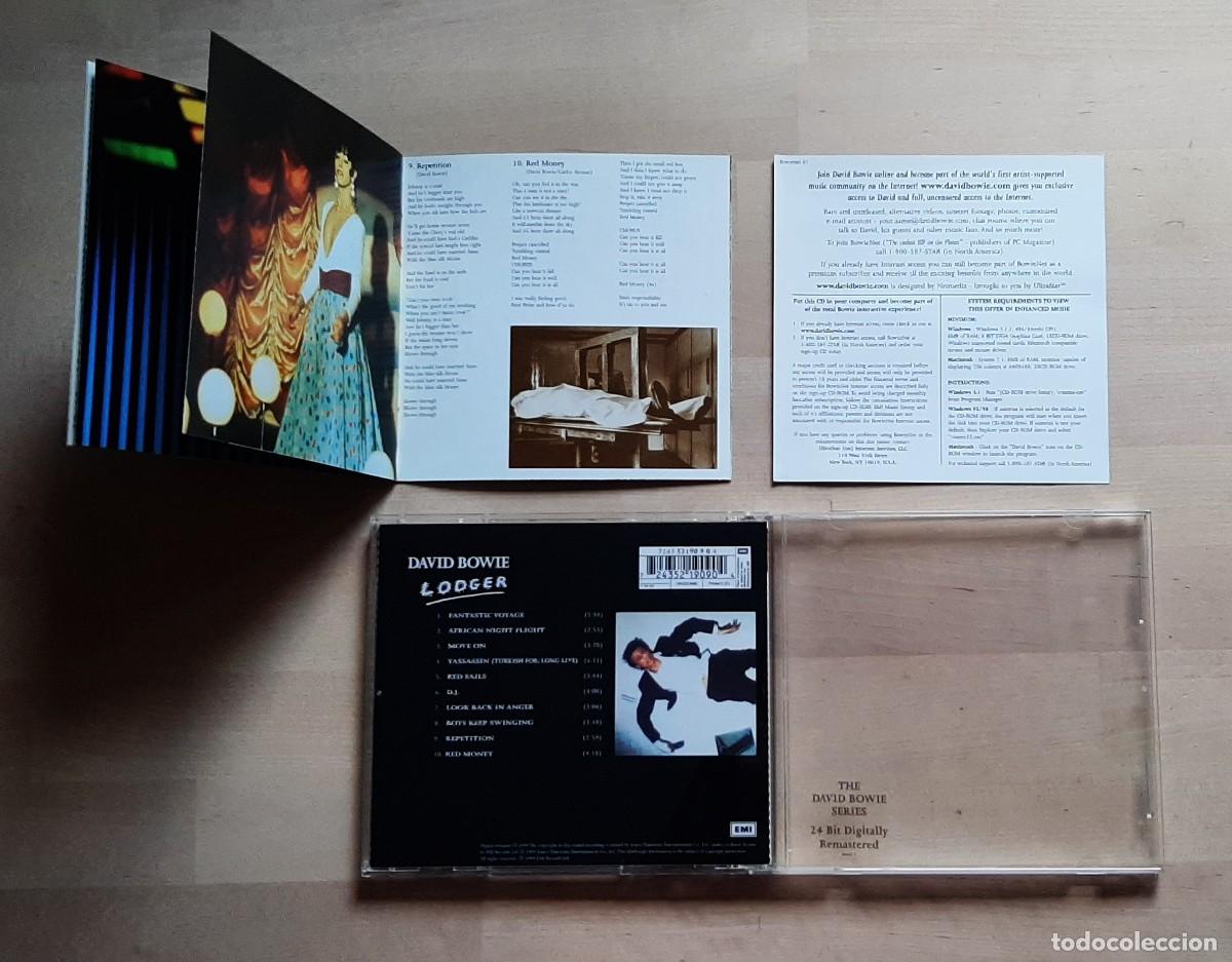 M&uacute;sica de colecci&oacute;n: DAVID BOWIE &ndash; TICKET / PIN / CD / SUDADERA / PROGRAMA - COLLECTOR&rsquo;S PACK. - Foto 12