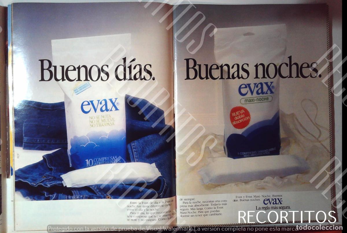M&uacute;sica de colecci&oacute;n: EVAX COMPRESAS ANUNCIO PUBLICIDAD - Foto 1