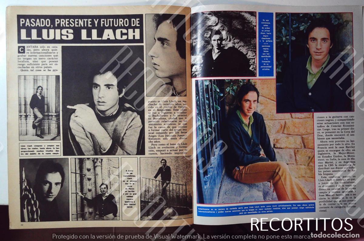 M&uacute;sica de colecci&oacute;n: LLUIS LLACH PIN UP LUIS - Foto 1