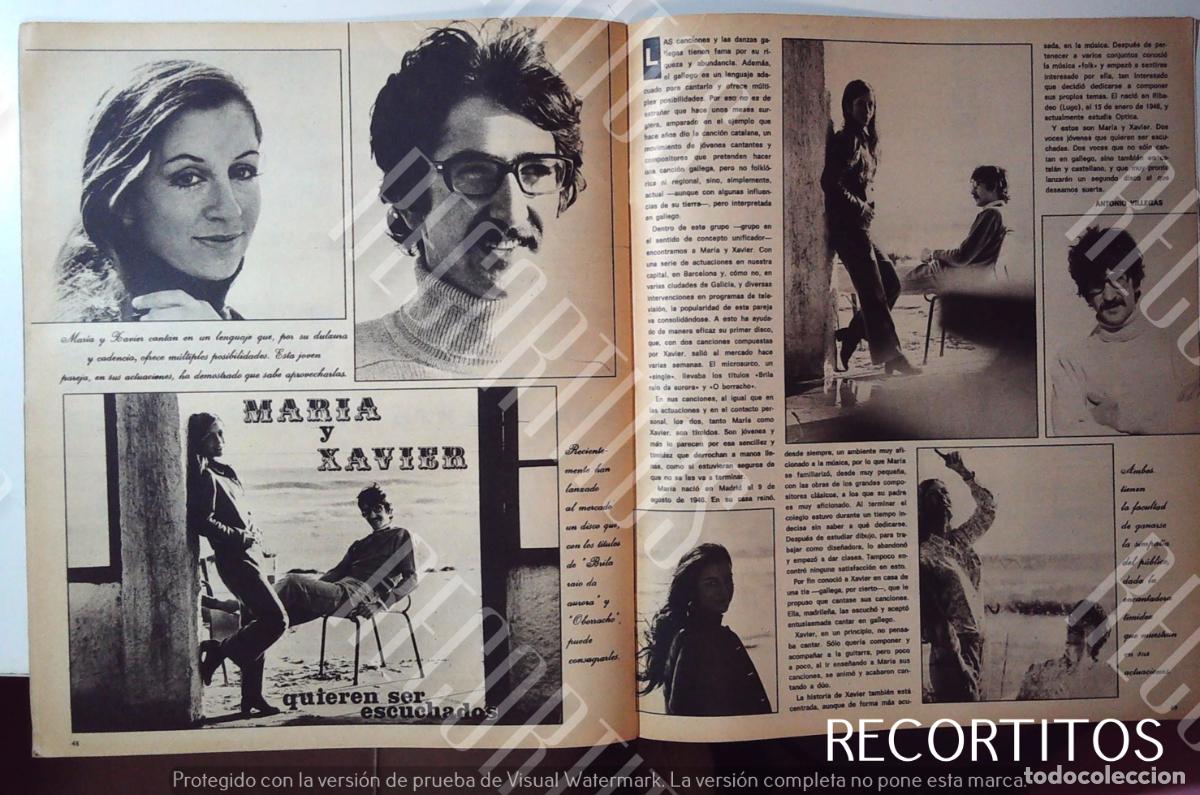 M&uacute;sica de colecci&oacute;n: MARIA Y XAVIER MARIA Y JAVIER - Foto 1