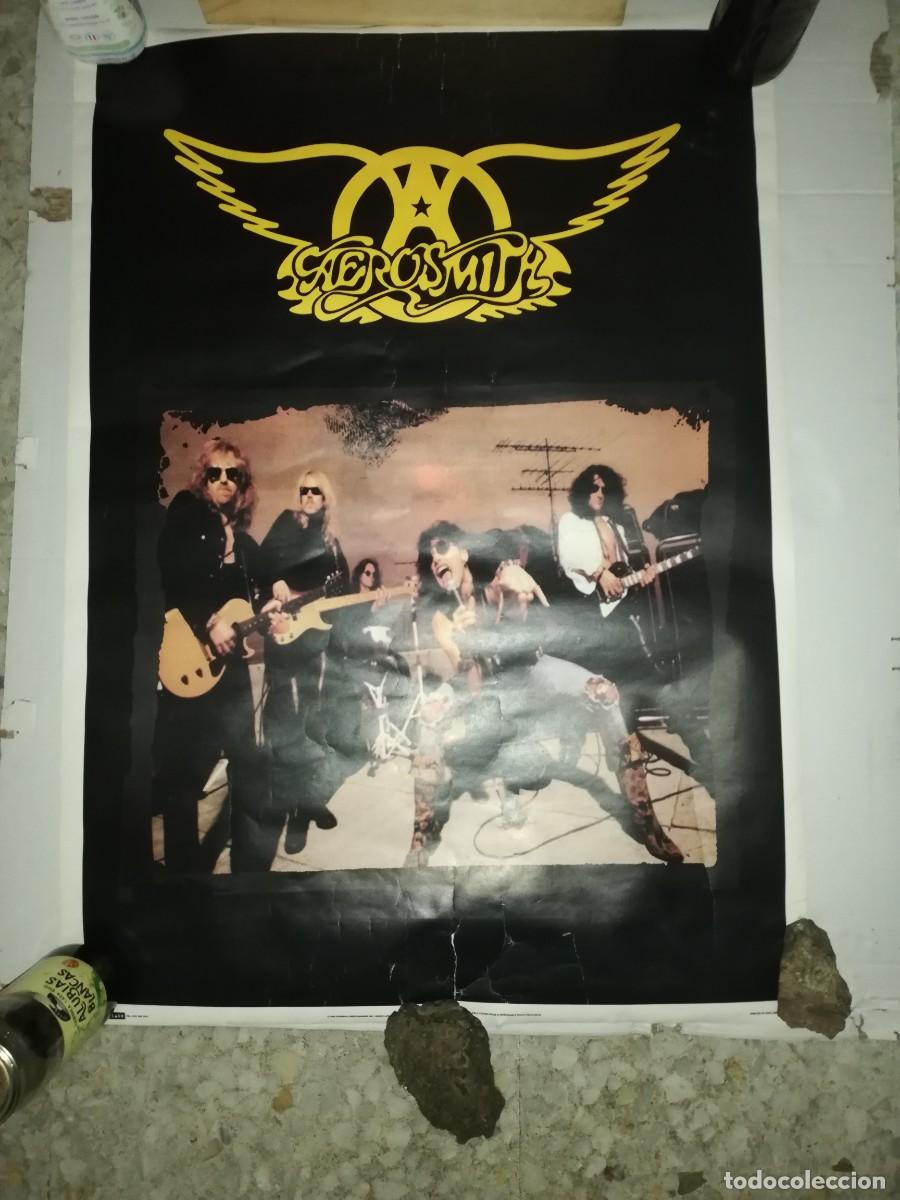 M&uacute;sica de colecci&oacute;n: Poster de Aerosmith grande - Foto 1