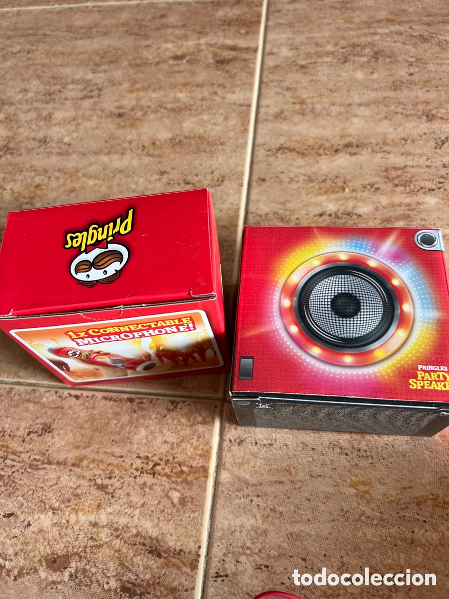 M&uacute;sica de colecci&oacute;n: Karaoke kit Pringles micr&oacute;fono altavoz Matutano - Foto 5