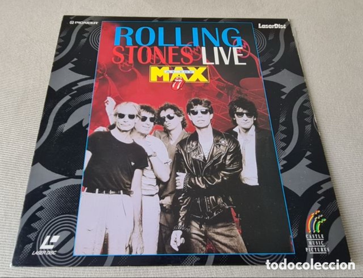 M&uacute;sica de colecci&oacute;n: Laser Disc Rolling Stones - Live at the Max - Foto 1