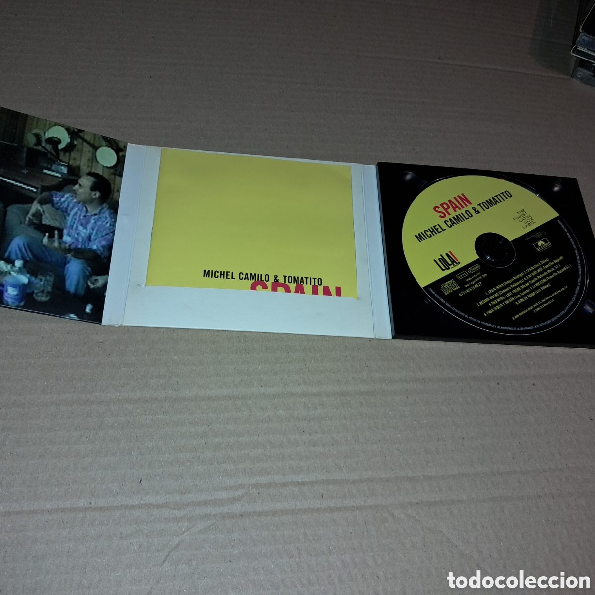 M&uacute;sica de colecci&oacute;n: Michel Camilo Tomatito, Compact disc - Foto 2