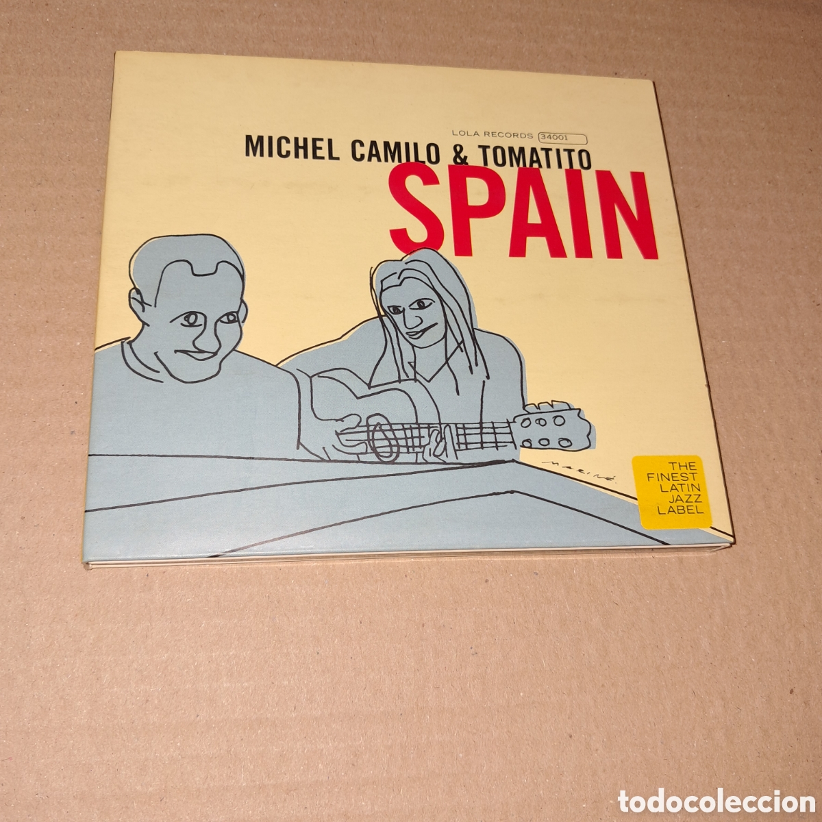 M&uacute;sica de colecci&oacute;n: Michel Camilo Tomatito, Compact disc - Foto 1