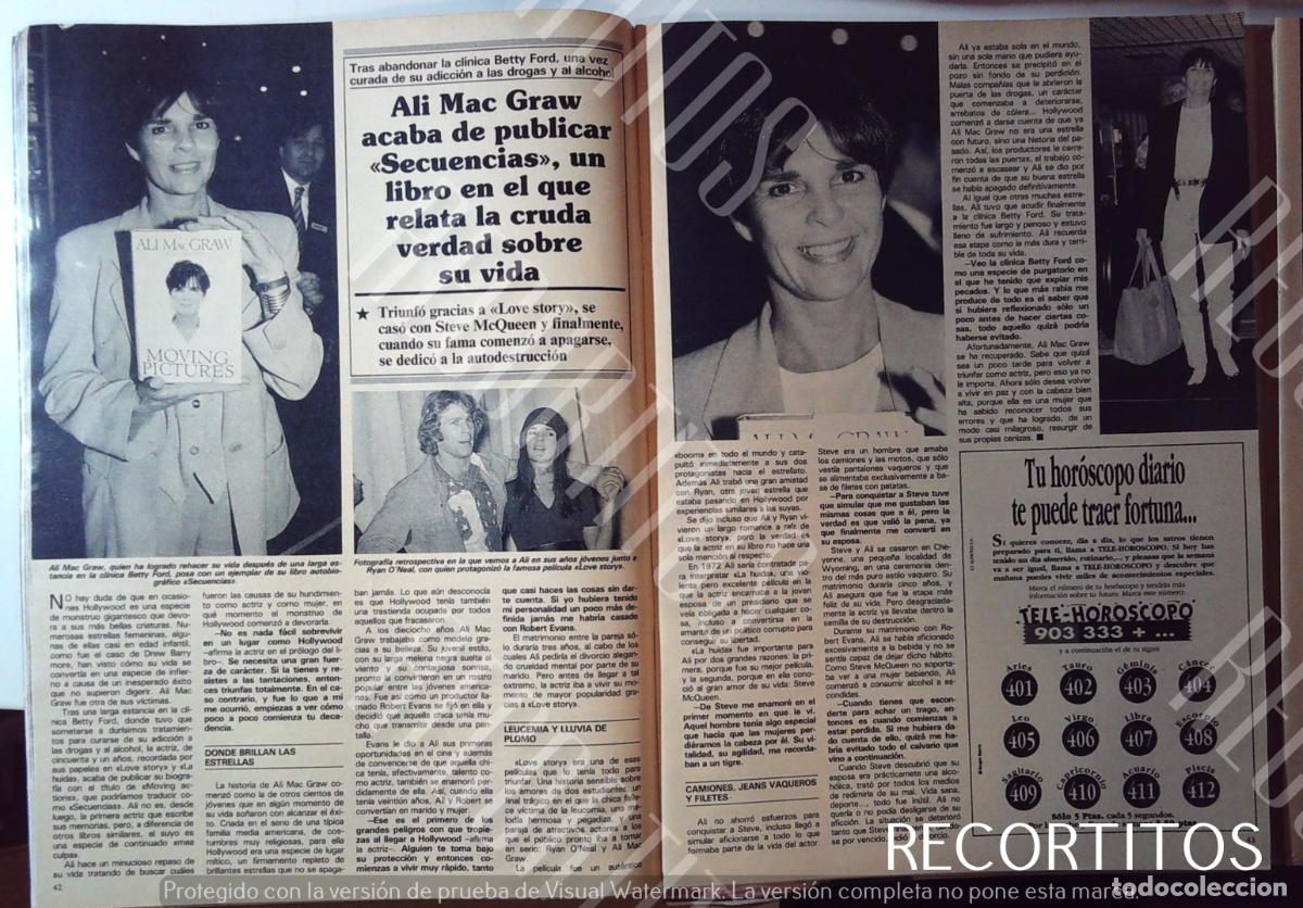 M&uacute;sica de colecci&oacute;n: ALI MCGRAW STEVE MCQUEEN RYAN ONEAL - Foto 1