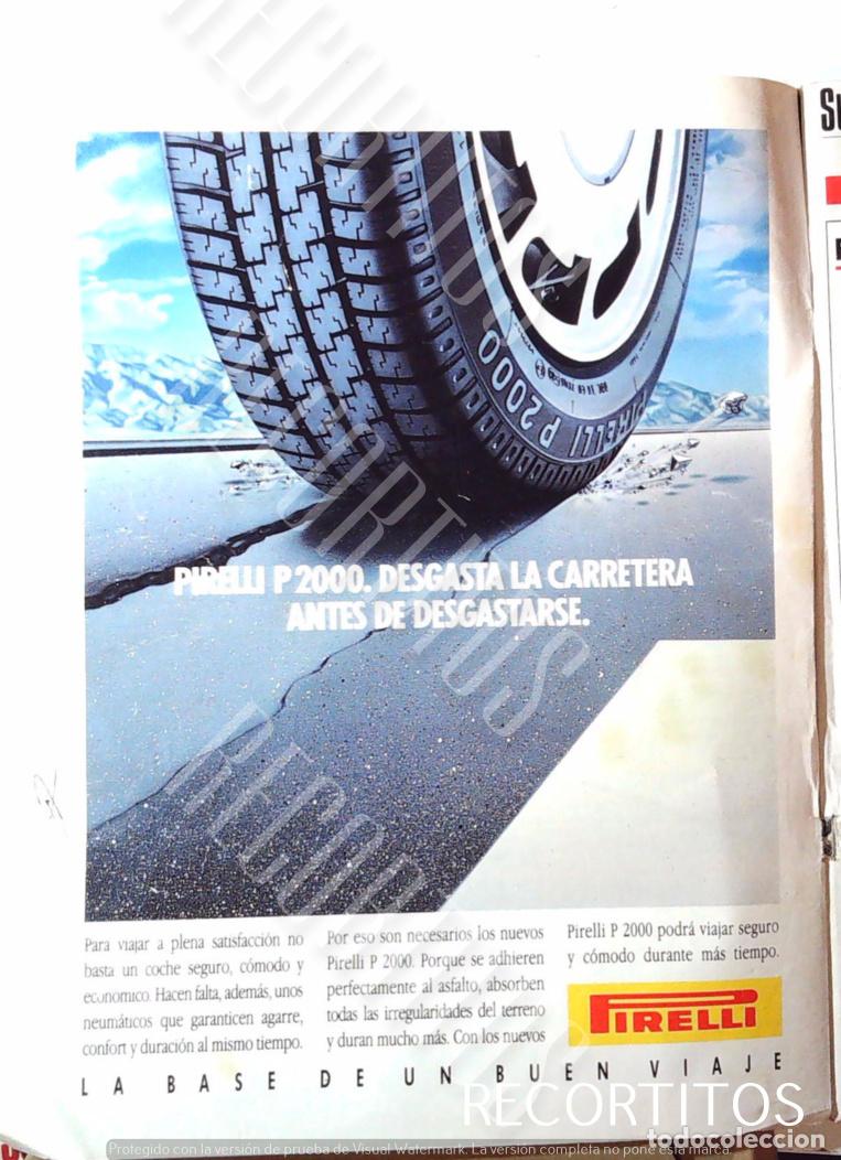 M&uacute;sica de colecci&oacute;n: PIRELLI NEUMATICOS ANUNCIO PUBLICIDAD - Foto 1