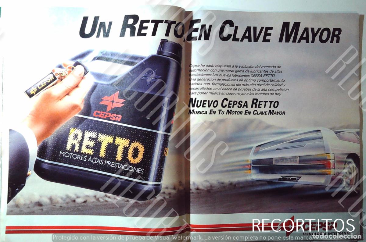 M&uacute;sica de colecci&oacute;n: CEPSA RETTO ANUNCIO PUBLICIDAD - Foto 1