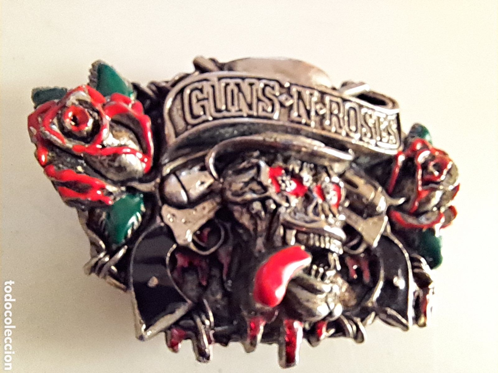 M&uacute;sica de colecci&oacute;n: HEBILLA CINTUR&Oacute;N , GUNSNROSES ORIGINAL. 1993 - Foto 2