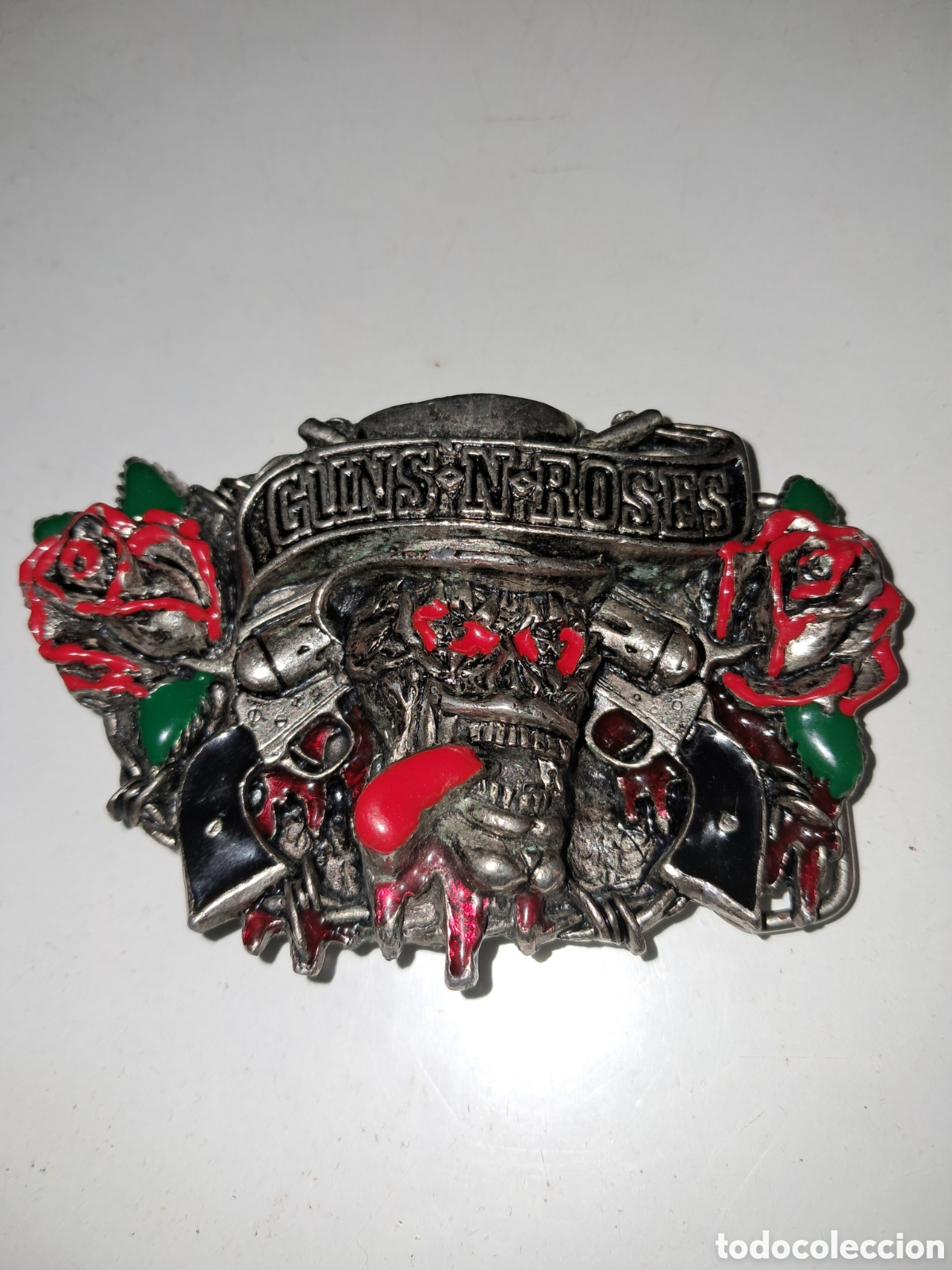 M&uacute;sica de colecci&oacute;n: HEBILLA CINTUR&Oacute;N , GUNSNROSES ORIGINAL. 1993 - Foto 3