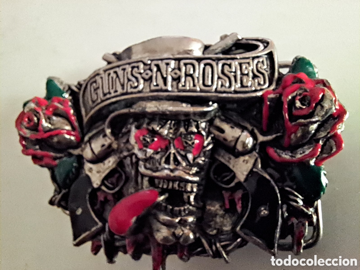M&uacute;sica de colecci&oacute;n: HEBILLA CINTUR&Oacute;N , GUNSNROSES ORIGINAL. 1993 - Foto 1