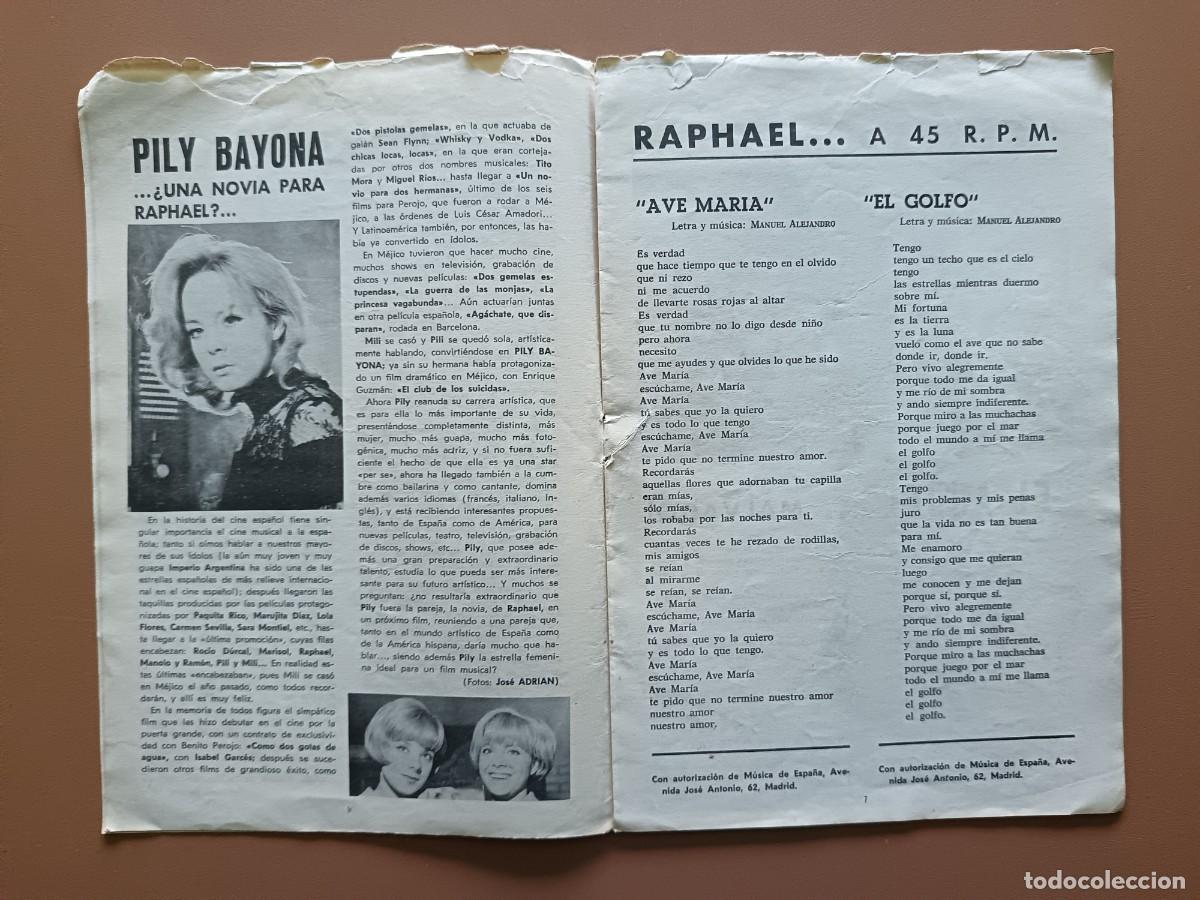 M&uacute;sica de colecci&oacute;n: RAPHAEL- CONFIDENCIAS - ED. ALAS - Foto 4