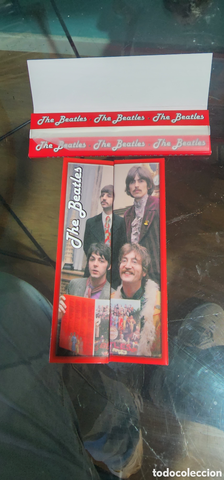 M&uacute;sica de colecci&oacute;n: The Beatles: 3 cartones librillos papel fumar Sgt.Peppers nuevos oferta!..para fumadores o coleccion