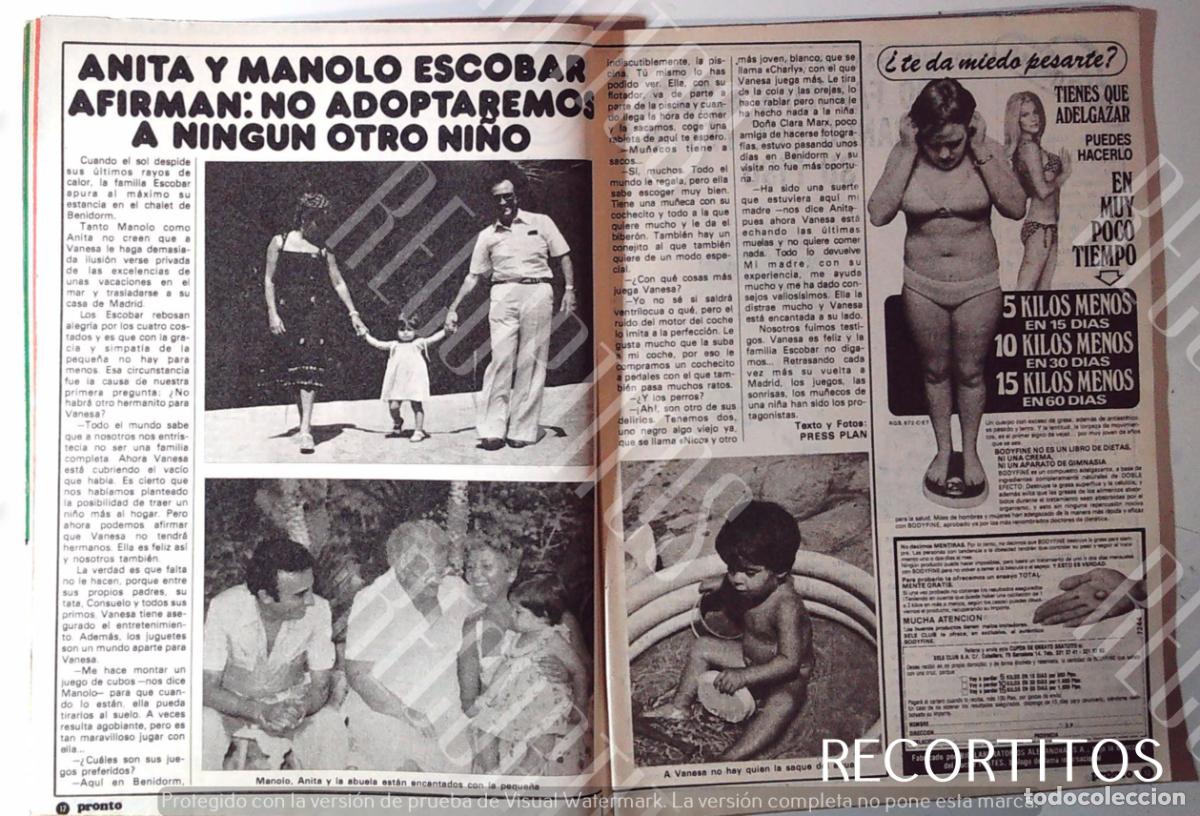 M&uacute;sica de colecci&oacute;n: MANOLO ESCOBAR ANITA VANESA