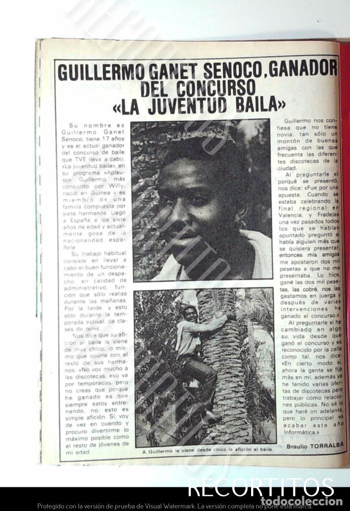 M&uacute;sica de colecci&oacute;n: GUILLERMO GANET SENOCO LA JUVENTUD BAILA