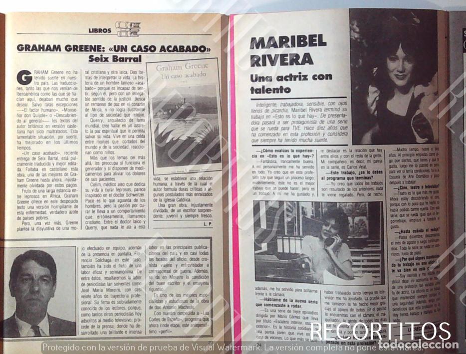 M&uacute;sica de colecci&oacute;n: MARIBEL RIVERA ACTRIZ - Foto 1