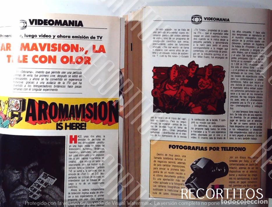Musique de collection: AROMAVISION EL FUTURO FOTOGRAFIAS POR TELEFONO 1983