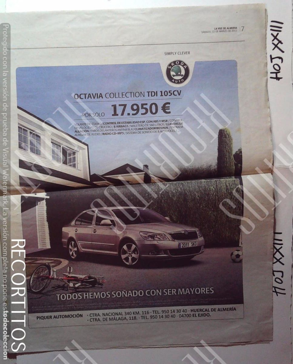 M&uacute;sica de cole&ccedil;&atilde;o: S&Ntilde;ODA OCTAVIA ANUNCIO PUBLICIDAD