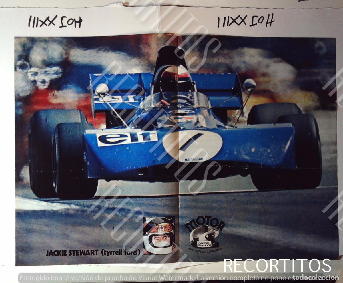 M&uacute;sica de cole&ccedil;&atilde;o: JACKIE STEWART TYRRELL FORD POSTER