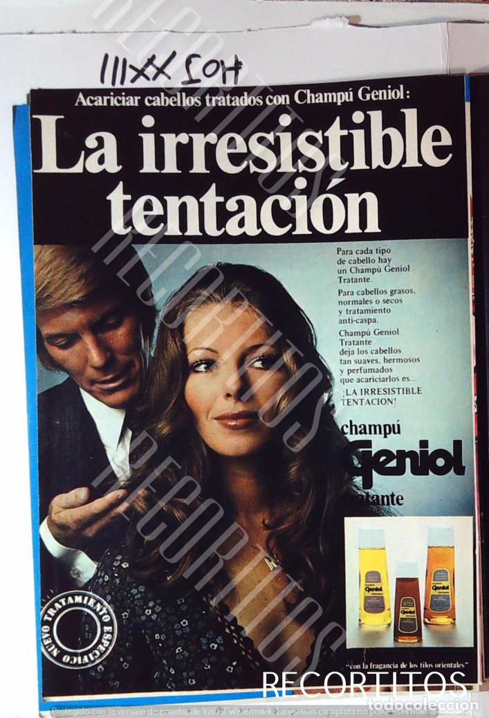 M&uacute;sica de cole&ccedil;&atilde;o: GENIOL CHAMPU ANUNCIO PUBLICIDAD