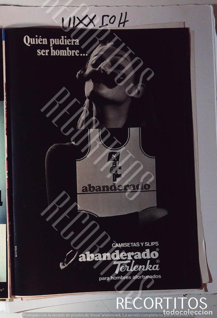 M&uacute;sica de cole&ccedil;&atilde;o: ABANDERADO terlenka calzoncillos publicidad