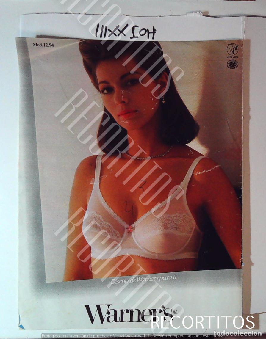 Musique de collection: WARNERS LENCERIA ANUNCIO PUBLICIDAD STARKERS VER FOTO TIENE UNA MARCA DE BOLI