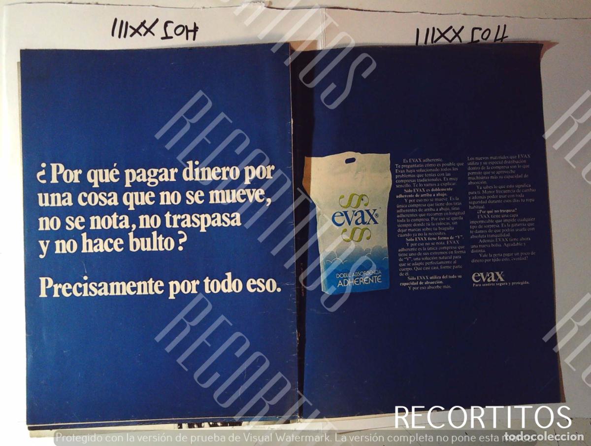 M&uacute;sica de colecci&oacute;n: EVAX ANUNCIO PUBLICIDAD SALVASLIPS - Foto 1