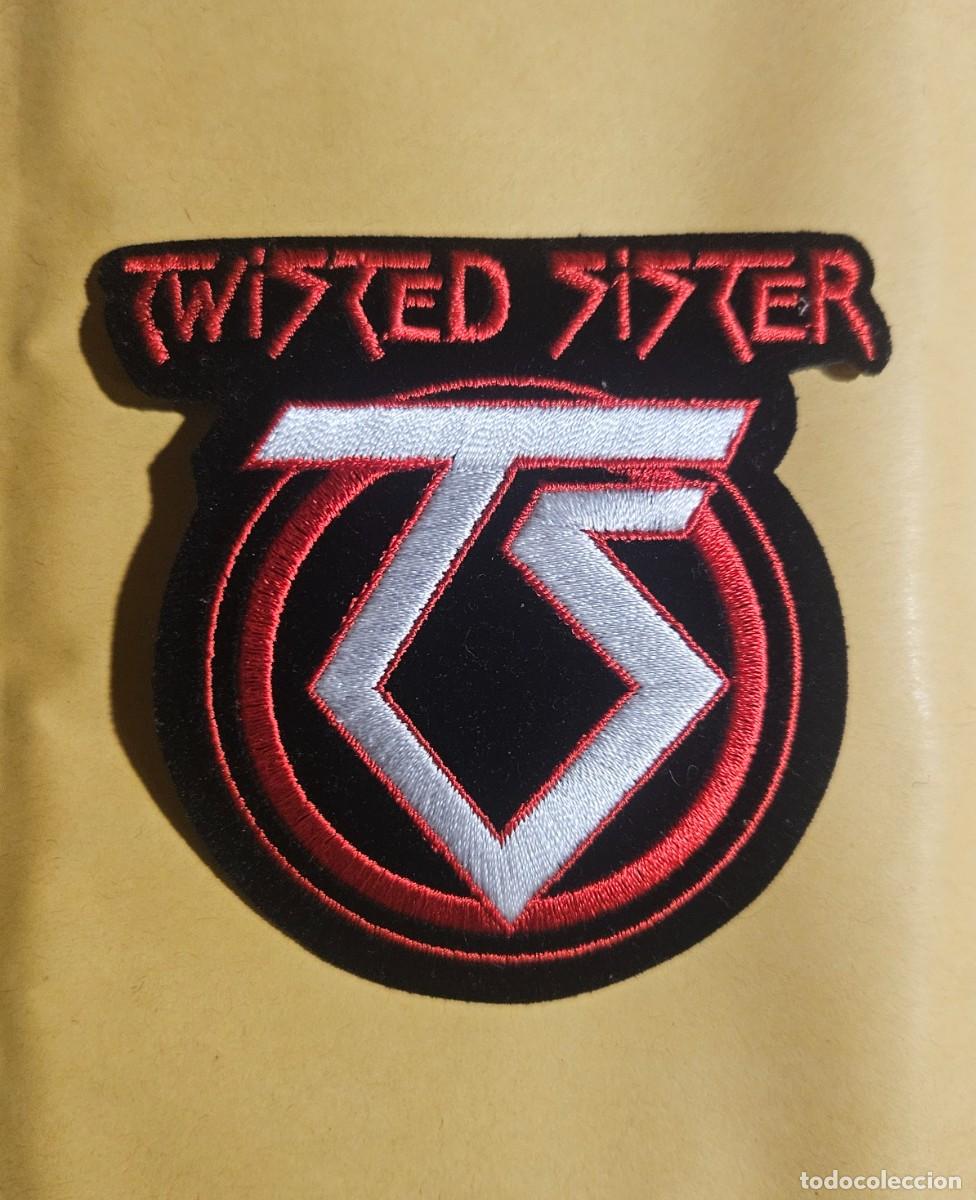 M&uacute;sica de colecci&oacute;n: Parche logo TWISTED SISTER - termo adhesivo - nuevo