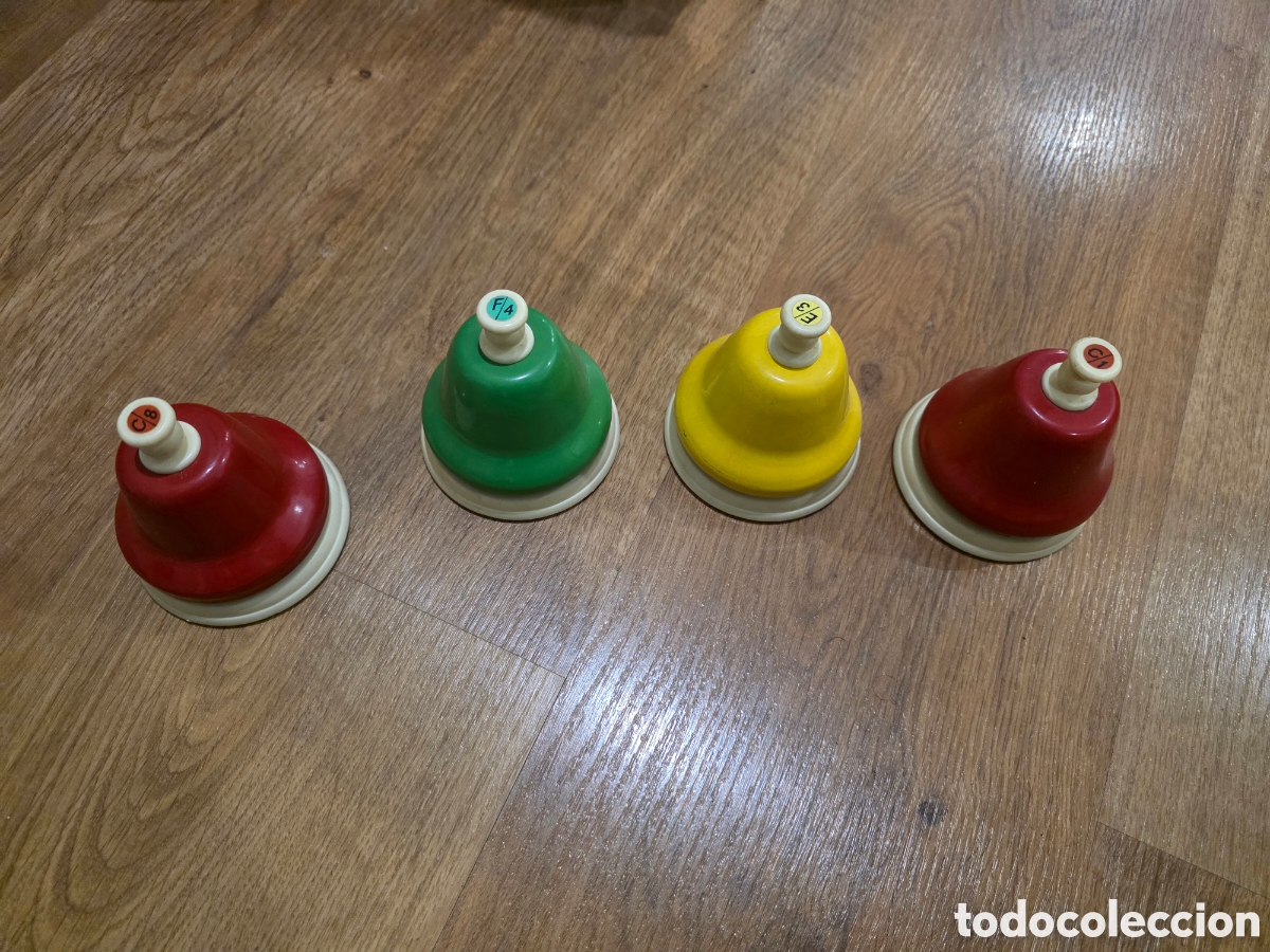 M&uacute;sica de colecci&oacute;n: 4 Campanas Musicales Colores - Foto 1