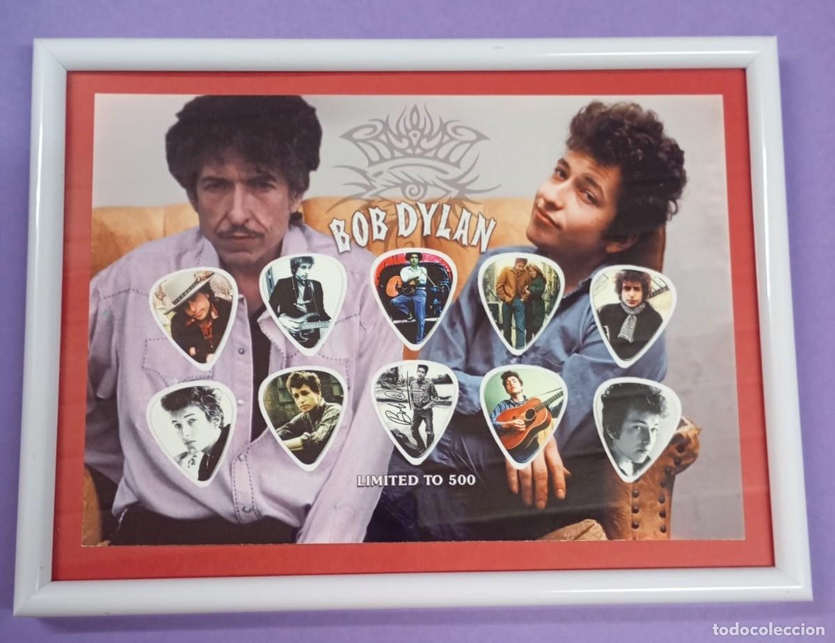 M&uacute;sica de colecci&oacute;n: Bob Dylan - Cuadro con 10 p&uacute;as - Limited to 500